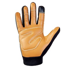 Защитные антивибрационные кожаные перчатки OMEGA-JAV06