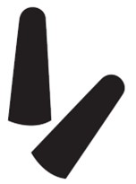 Беруши противошумные удлиненные со шнурком Soft-Fit (JEM-438-С)