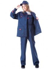 Костюм "УДАРНИЦА" женский с полукомбинезоном