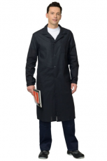 Халат мужской темный х/б  