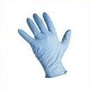 Перчатки нитриловые, опудренные