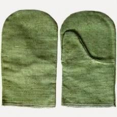 Рукавицы брезентовые ОП с двойным наладонником