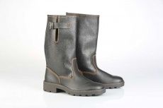 Cапоги рабочие с комбинированным голенищем "Темп-2", иск.мех