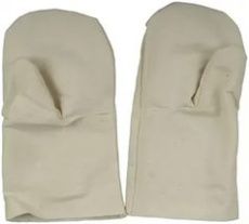 Рукавицы х\б из двунитки с двойным наладонником