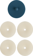 Комплект запасных клапанов для маски 5950 (упаковка 5 шт.) Jeta Safety