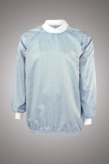 Куртка с трикотажным воротником без застежки