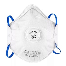 Респиратор РУССИЗ 922 с клапаном выдоха FFP2 (аналог Спиротек 2200V)