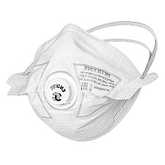 Респиратор РУССИЗ 201 с клапаном выдоха FFP1 (аналог респиратора 3М 9161)