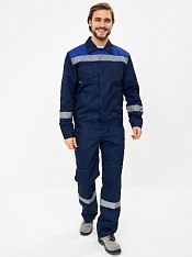 Костюм Легион Премиум-1 СОП CH брюки, темно-синий/васильковый