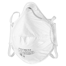 Респиратор РУССИЗ 914 без клапана FFP1 (аналог респиратора Спиротек 2100)