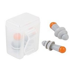 Беруши противошумные многоразовые силиконовые Jeta Safety в пластиковом боксе