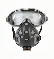 Полумаска фильтрующая с интегрированными очками Jeta Safety Air Optics 9500