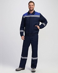 Костюм Легион Премиум-2 СОП CH п/к темно-синий/васильковый