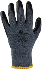 Трикотажные перчатки с двухслойным латексным покрытием ладони Double LTX JL-101